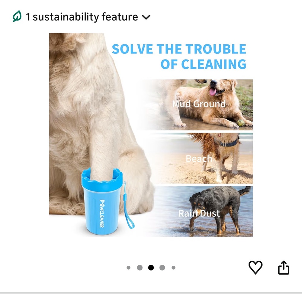Medium Dog Paw Cleaner